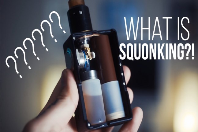 What is Squonking? ﻿