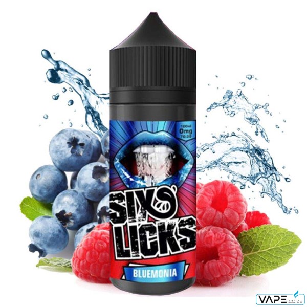 Six Licks Bluemonia e-juice