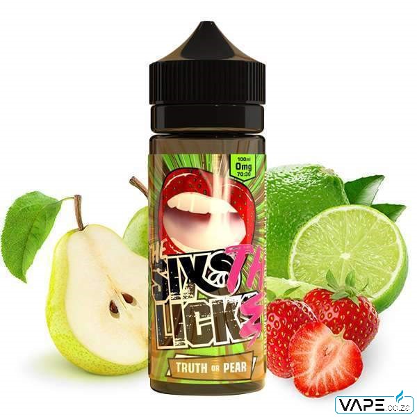 Six Licks Truth Or Pear e-liquid