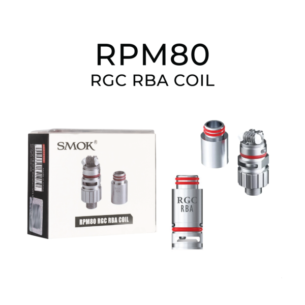 Smok RPM80 RGC RBA Coil