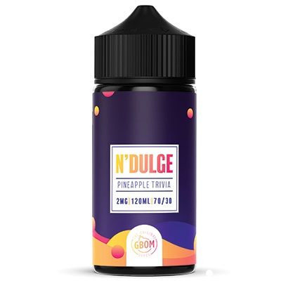 Gbom N'Dulge Pineapple Trivia E-liquid